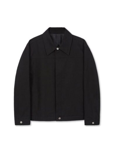Cotton Trucker Jacket BLACK